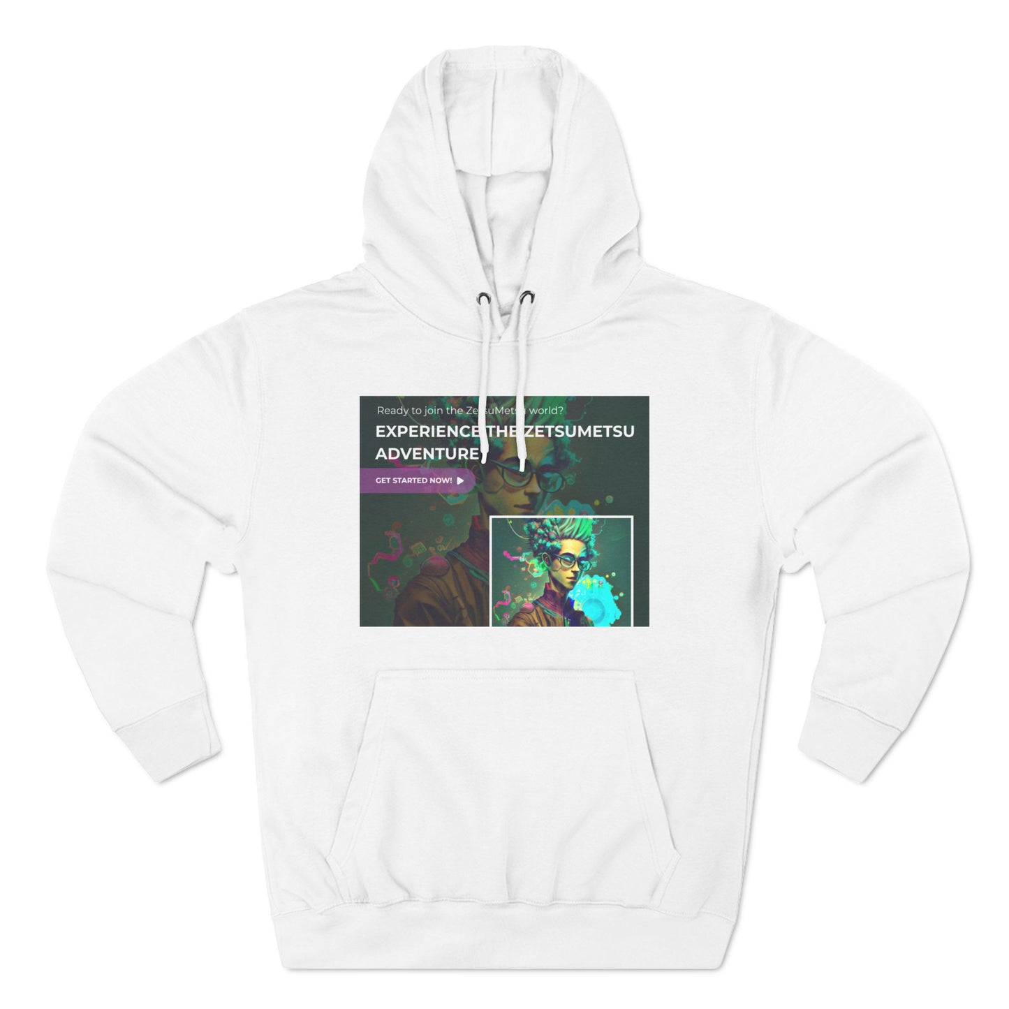 Zetsumetsu Eoe™ Three-Panel Fleece Hoodie