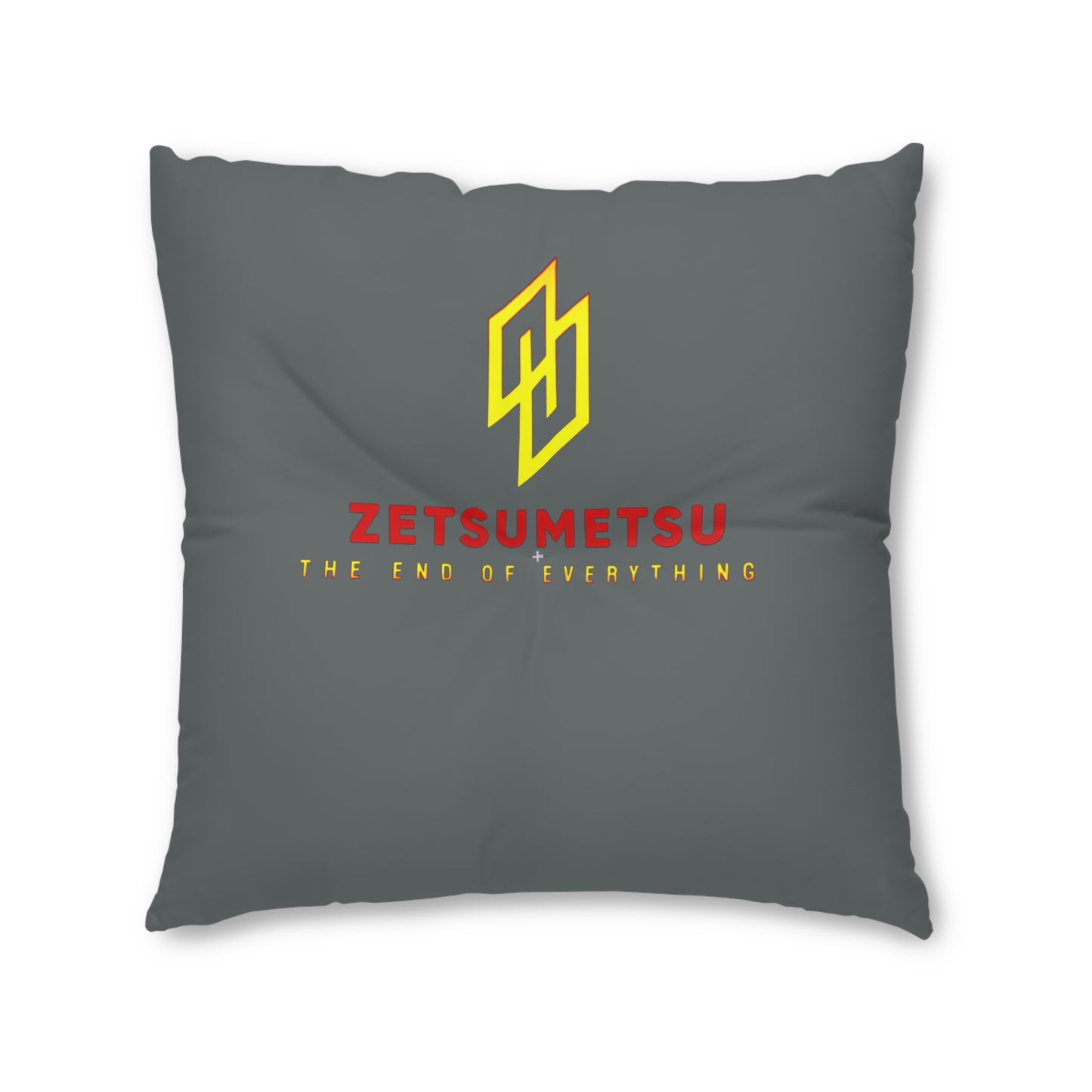 Zetsumetsu Eoe™ Tufted Floor Pillow, Square