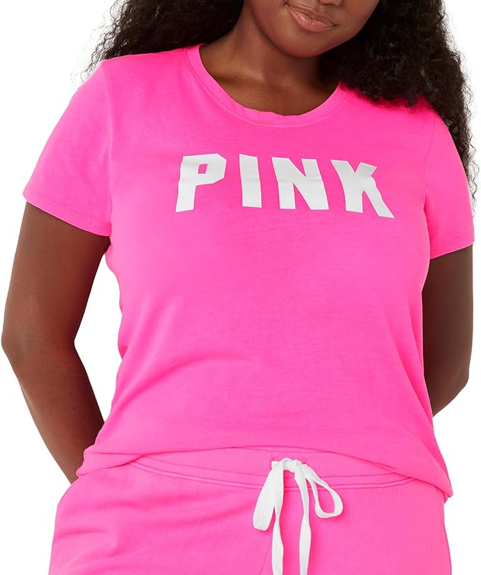 Victoria's Secret PINK Logo Short Sleeve T-Shirt