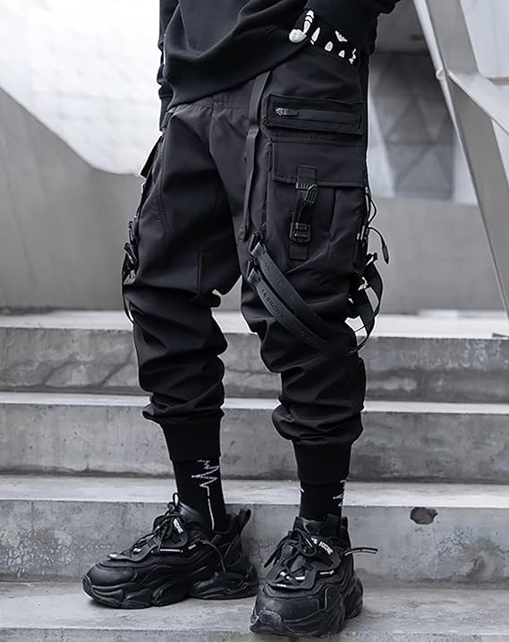 Niepce Inc Men's Japanese Streetwear Techwear Cargo Pants