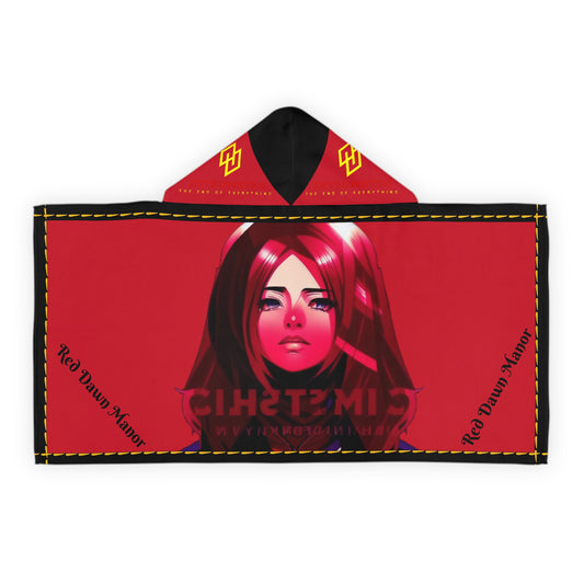 Zetsumetsu Eoe™  Red Dawn Manor - Youth Hooded Towel