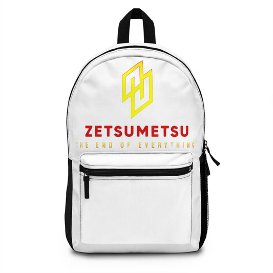 Zetsumetsu Pure White Backpack